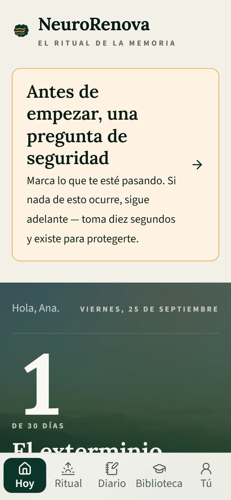 Hoy — El día del protocolo y lo que toca ahora.